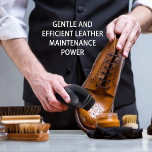 Electric Shoe Cleaner Brush, Electric Shoe Polisher Brush Shoe Shiner Dust Cleaner Portable USB Leather Cleaner Care Kit for Leather Shoes Sneaker