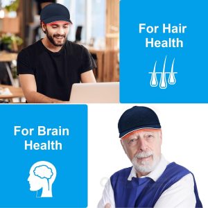 Terapia de luz roja para el crecimiento del cabello Sombrero de luz roja Casco para el crecimiento del cabello Salud del cuero cabelludo