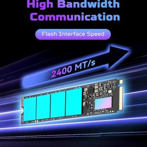 acer Predator GM7 1TB SSD: M.2 2280 PCIe Gen 4 x4 NVMe 2.0, Read Speed Up to 7400 MB/s, Internal PC Solid State Drive for Laptop, Desktop and PS5 - BL.9BWWR.118