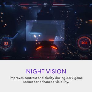 Monitor de juegos Alienware AW2524HF - 24.5 pulgadas (1920x1080) 500Hz (Overclock) 0.5ms de pantalla, ajuste de altura/inclinación/giro/pivote, 3 años de intercambio avanzado - Negro