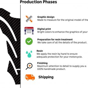 labelbike - 3D Sticker Motorcycle Fuel Tank Pad Protection and Decoration in Resin Compatible with Cf Moto 800 MT-X 2025 Color Bronze