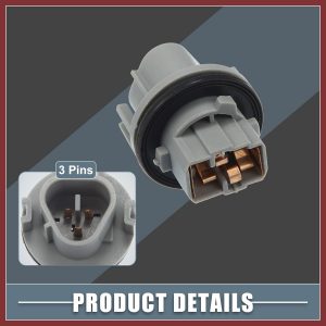 Soporte para bombilla de señal de giro 26243-9B91A 262439B91A para Nissan Altima 2009-2022 para Nissan Rogue 2014-2022 Reemplazo de piezas