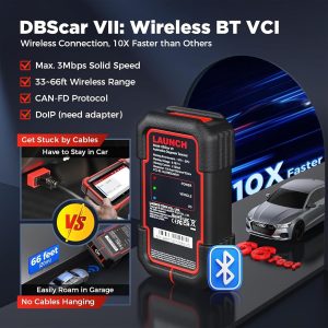 Launch X431 CRP919XBT 2026 Herramienta de escaneo bidireccional con código ECU, CANFD y DoIP, escáner de diagnóstico de coche de sistema completo inalámbrico, Autenticación automática FCA, guiado por