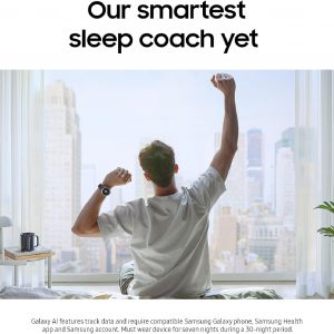 Samsung Galaxy Watch 8 Classic (2025) 46mm Bluetooth Smartwatch, Cushion Design, Rotating Bezel, Quick Button, Sleep Coaching, Running Coach, Energy Score, Black [US Version, 2 Yr Warranty]