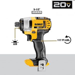 DEWALT Kit de combo de perforación inalámbrico de 20V MAX, 2-Herramienta (DCK240C2)