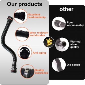 11157608144 Cylinder Head Vent Hose For 2011-2015 BMW F20 F21 F30 F31 F80 1 3 Series Replace# V202194 503122 at23474 33101528 P226585 225999 2380168 961444 EMH410 172887 0011025781