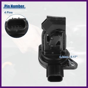 Sensor MAF de flujo de aire para automóvil de repuesto para Toyota Camry para Lexus RX350 2018-2023 No.2220475040 - Paquete de 1 diseño de ajuste premium