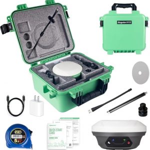 E1 GNSS GPS RTK Base Station Land Surveying Equipment Total Station GNSS Receiver High Accuracy Static Surveying, Coodinates Collection, Point Surveying