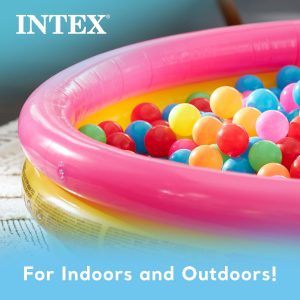 Intex Kiddie Pool - Kid's Summer Sunset Glow Design - 58" x 13"