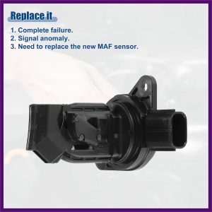 Sensor MAF de flujo de aire para automóvil de repuesto para Toyota Camry para Lexus RX350 2018-2023 No.2220475040 - Paquete de 1 diseño de ajuste premium