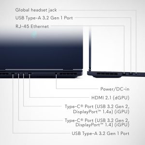 Alienware 16 Aurora Laptop AC16250-Pantalla WQXGA de 16 pulgadas, 16:10, Intel Core 7-240H Series 2, 16 GB DDR5 RAM, 1 TB SSD, NVIDIA GeForce RTX 5060 8GB GDDR7, Windows 11 Home, servicio in situ - Azul