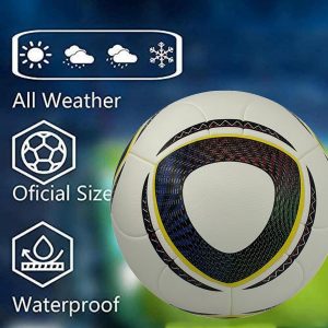 South Africa World Cup 2010 Jabulani Replica Soccer Ball Training and Match Ball for Adults Durable & Affordable – Ideal for Practice & Recreational Play – Size 5