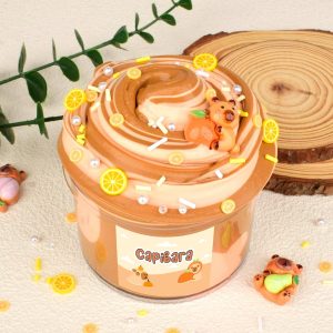 9 Packs Lucky Box Slime Kit - Cloud Butter & Clear Slime, Crunchy Slimes for Kids, Non Sticky, Party Favors, Goodie Bag Stuffers, 8-12 Year Old Girls Boys Birthday Gift Ideas Cute Stuff