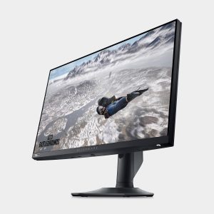 Monitor de juegos Alienware AW2524HF - 24.5 pulgadas (1920x1080) 500Hz (Overclock) 0.5ms de pantalla, ajuste de altura/inclinación/giro/pivote, 3 años de intercambio avanzado - Negro