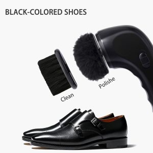 Electric Shoe Cleaner Brush, Electric Shoe Polisher Brush Shoe Shiner Dust Cleaner Portable USB Leather Cleaner Care Kit for Leather Shoes Sneaker