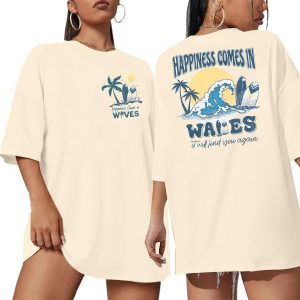 Camisetas gráficas para mujer, camisetas holgadas: blusas de playa hawaianas de verano, camisas de playa tropical de Hawái de manga corta