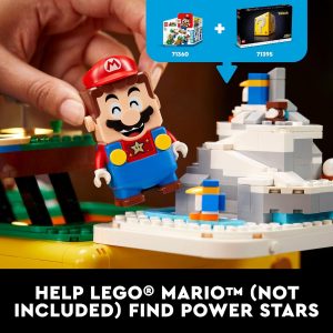 LEGO Super Mario 64 Question Mark Block Building Set - Video Game Model Set for Adult Fans, Ages 18+ - Includes 4 Microscale Game Levels W/ 10 Minifigures - 71395