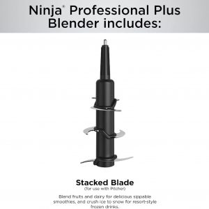 Ninja Professional Plus Blender | Max Power Smoothie Blender, Ice Cream Maker, Frozen Drink Mixer & Margarita Machine | 3 Auto IQ™ Presets, 1400 W, 72oz Total Crushing Pitcher | Dark Grey, BN701