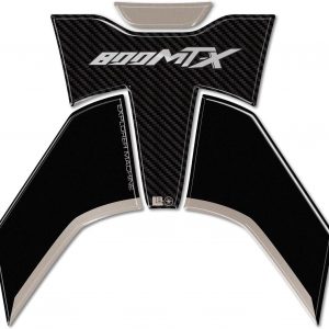 labelbike - 3D Sticker Motorcycle Fuel Tank Pad Protection and Decoration in Resin Compatible with Cf Moto 800 MT-X 2025 Color Bronze