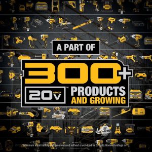 DEWALT 20V Max Cordless Drill Driver Set, 2 Speed, High Performance Motor, Includes 2 XR 1.3Ah Li-Ion Batteries, Charger and Contractor Bag (DCD771C2)