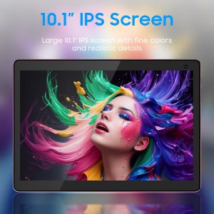 COOPERS Tablet 10 inch, Android 15 Tablet, 32GB ROM 1TB Expand Computer Tablets, Quad Core Processor 6000mAh Battery, 1280x800 IPS Touch Screen, 2+8MP Dual HD Camera, Bluetooth WiFi Tablets PC