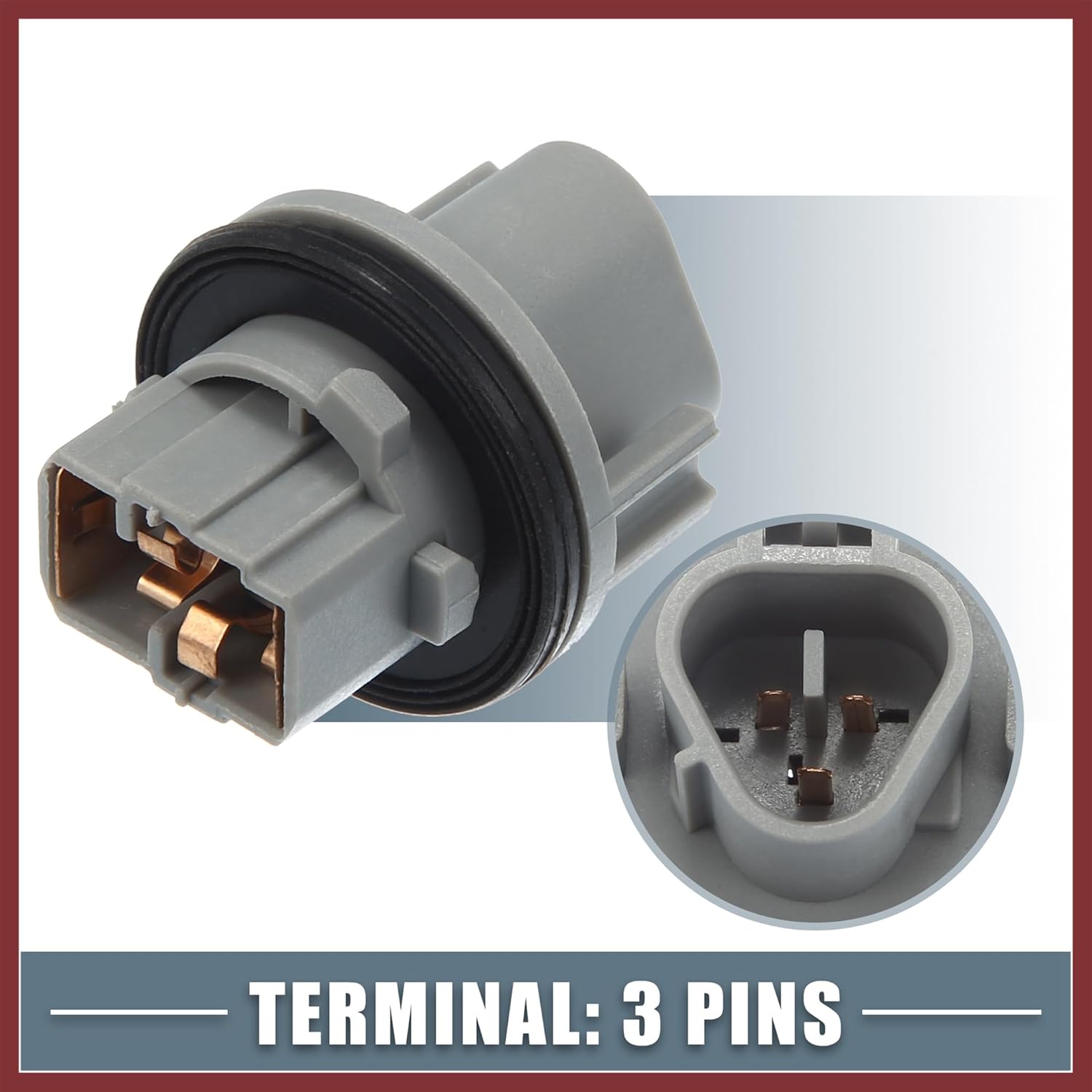 Soporte para bombilla de señal de giro 26243-9B91A 262439B91A para Nissan Altima 2009-2022 para Nissan Rogue 2014-2022 Reemplazo de piezas