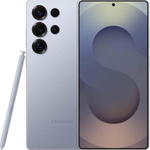 SAMSUNG Galaxy S25 Ultra 5G (512GB, 12GB) 6.9" AMOLED 2X, 200MP Camera (US Model Fully Unlocked for Global 5G / 4G LTE ) Silver Blue (Renewed)