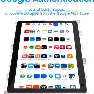 COOPERS Tablet 10 inch, Android 15 Tablet, 32GB ROM 1TB Expand Computer Tablets, Quad Core Processor 6000mAh Battery, 1280x800 IPS Touch Screen, 2+8MP Dual HD Camera, Bluetooth WiFi Tablets PC