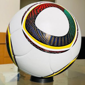 Pelota de fútbol oficial del Mundial de Sudáfrica 2010 – Edición auténtica tamaño 5, artículo de colección | Calidad de partido profesional | Edición limitada | Para exhibir o jugar