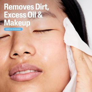 Cetaphil Toallitas faciales y corporales, paños de limpieza suaves para la piel, 50 unidades, paquete doble, para piel seca y sensible, cierre abatible, ideal para el gimnasio, viajes, en el automóvil