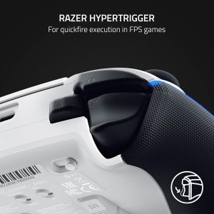 Razer Wolverine V2 Pro Wireless Gaming Controller for PlayStation 5 / PS5 PC: HyperSpeed Wireless - Mecha-Tactile Action Buttons - 8-Way Microswitch D-Pad - 6 Remappable Buttons - Chroma RGB - White