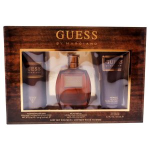 Guess by Marciano by Guess for Men - 3 Pc Gift Set 3.4oz EDT Spray, 6.7oz Shower Gel, 6.0oz Deodorizing Body Spray
