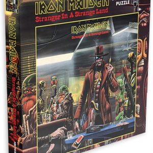 Rocksaws Iron Maiden Stranger in A Strange Land - Rompecabezas de 500 piezas, con licencia oficial de Rock N Roll Band coleccionable, rompecabezas para fanáticos, adultos, personas mayores y amantes