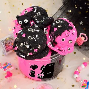 9 Packs Lucky Box Slime Kit - Cloud Butter & Clear Slime, Crunchy Slimes for Kids, Non Sticky, Party Favors, Goodie Bag Stuffers, 8-12 Year Old Girls Boys Birthday Gift Ideas Cute Stuff