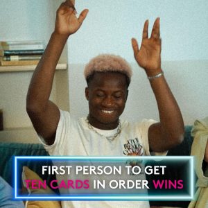 Jumbo Hitster - Latino, Fun Music Quiz Card Game, 2-10 Players - 300 Latin Music Hits - Great for Adult and Family Game Nights (US Edition)