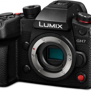 Panasonic LUMIX GH7 - Micro cámara sin espejo de cuatro tercios con velocidad y calidad de video mejoradas, flujos de trabajo optimizados desde disparos hasta postproducción, compatible con Adobe