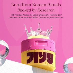 JiYu NAD+ Hydrating Face Moisturizer – Korean Anti-Aging Cream for Radiant, Firm & Smooth Skin – Deeply Hydrating & Brightening Daily Moisturizer Cream for Face and Body, All Skin Types – 50 ml