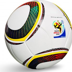 Pelota de fútbol oficial del Mundial de Sudáfrica 2010 – Edición auténtica tamaño 5, artículo de colección | Calidad de partido profesional | Edición limitada | Para exhibir o jugar