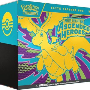 Pokémon TCG: Caja de entrenamiento de élite de héroes ascendidos de Mega Evolution