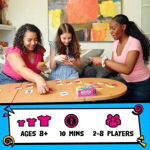 Piles – Card Games – Family Games – for Kids 8 and Up – for Adults – Family Game Night – Travel & Memory Game – Party Games – 10 Mins