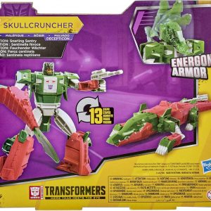 Transformers Bumblebee Cyberverse Adventures Ultra Class Skullcruncher Action Figure - Combines with Energon Armor to Power Up, for Kids Ages 6 and Up, 6.75-inch, Red