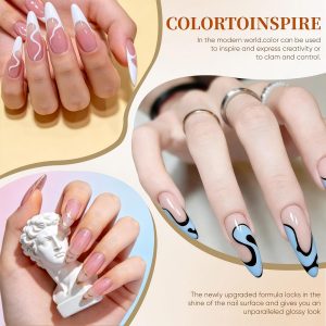 Nail Polish Kit with UV Light 25 Colors Gel Polish Starter Kit