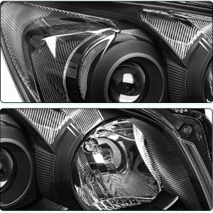 Par de conjunto de faros halógenos para Toyota Rav4 2009-2012 Plug & Play visibilidad nocturna mejorada para seguridad de conducción durante todo el año