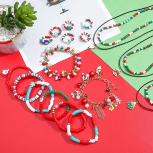 NEWITIN Conjunto de joyería dorada de 69 piezas para mujeres, joyería de fantasía de moda, conjunto de collar, pulsera y aretes chapados en oro para mujeres
