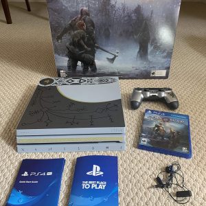 PlayStation 4 Pro 1TB Limited Edition Console - God of War Bundle [Discontinued]