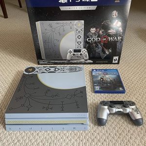 PlayStation 4 Pro 1TB Limited Edition Console - God of War Bundle [Discontinued]