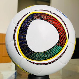 Pelota de fútbol oficial del Mundial de Sudáfrica 2010 – Edición auténtica tamaño 5, artículo de colección | Calidad de partido profesional | Edición limitada | Para exhibir o jugar