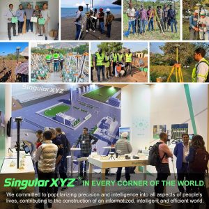 E1 GNSS GPS RTK Base Station Land Surveying Equipment Total Station GNSS Receiver High Accuracy Static Surveying, Coodinates Collection, Point Surveying