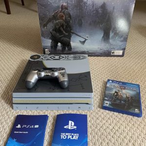 PlayStation 4 Pro 1TB Limited Edition Console - God of War Bundle [Discontinued]
