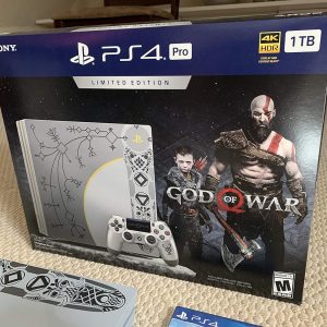 PlayStation 4 Pro 1TB Limited Edition Console - God of War Bundle [Discontinued]